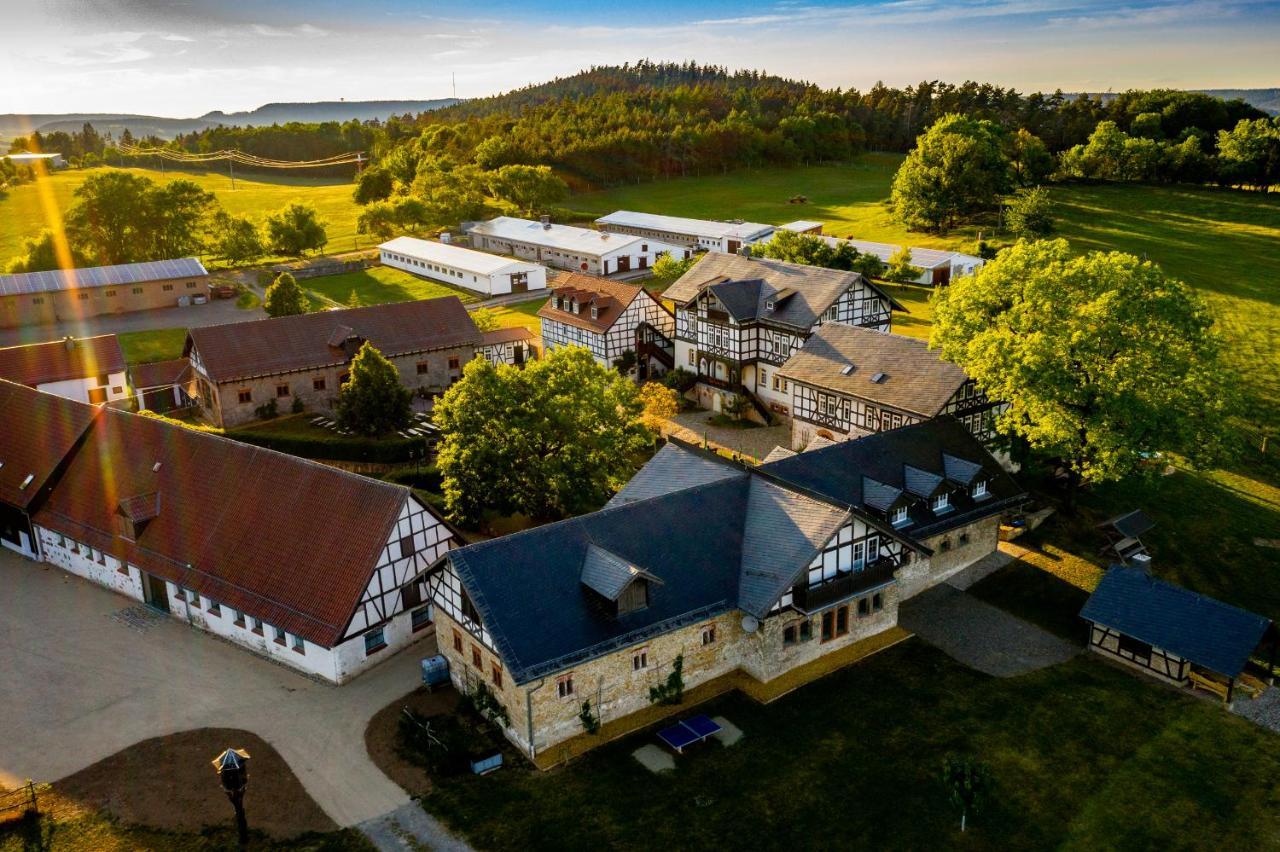 Ferienhof Domaene Groschwitz Rudolstadt Dış mekan fotoğraf